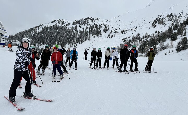Image of Pupils and staff have a wonderful time on the ski trip to Pila